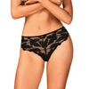 Kép 2/4 - OB8349 Obsessive Editya panties black XS/S   EAN:5901688238349