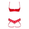 Kép 2/4 - OB5223 Obsessive Ingridia 2-pcs crotchless set XL/2XL   EAN:5901688255223