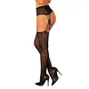 Kép 3/4 - OB1591 OBSESSIVE S821 Garter stocking black S/M/L   EAN:5901688251591