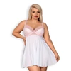 Kép 1/2 - OB7992  Girlly babydoll & thong XXL EAN: 5901688227992