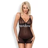 Kép 1/2 - OB6057  840-CHE-1 chemise & thong  S/M EAN: 5901688216057