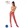 Kép 1/3 - Passion S008 garterstocking piros S/M/L     EAN:5908305948551