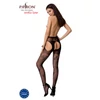 Kép 2/3 - Passion S022 garterstocking fekete S/M/L     EAN:5908305948964 
