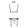 Kép 4/4 - Passion Shelly black set S/M EAN: 5908305958888