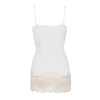 Kép 3/5 - OB7758 OBSESSIVE Bisquella fehér hálóing + tanga XXL EAN: 5901688207758