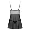 Kép 2/5 - OB9394 OBSESSIVE Greyla babydoll + tanga L/XL EAN: 5901688209394
