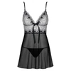 Kép 3/5 - OB9394 OBSESSIVE Greyla babydoll + tanga L/XL EAN: 5901688209394