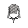 Kép 4/4 - Passion Leticia body black L/XL EAN: 5908305956440