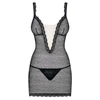 Kép 3/5 - OB5227 OBSESSIVE  811-CHE-1 chemise & thong  S/M EAN: 5901688215227