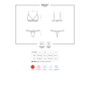Kép 3/3 - OB9645 OBSESSIVE 868-SET-1 set 2-pcs  S/M black EAN: 5901688219645