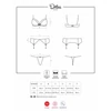 Kép 5/5 - OB2462 Obsessive Dotina 3 részes komplett L/XL EAN: 5901688212462