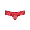 Kép 11/11 - OB2721 OBSESSIVE Lacea fekete és piros tanga L/XL duopack  (2 db/doboz) EAN: 5901688212721