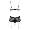 Kép 4/5 - OB0888 OBSESSIVE Piccorosa háromrészes szett L/XL EAN: 5901688210888