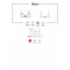 Kép 3/3 - OB0511 OBSESSIVE Wonderia bra  S/M black EAN: 5901688220511