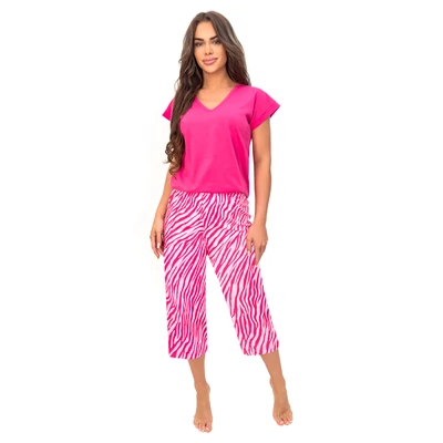 Donna hálóruházat - Zebra 3/4 pizsama S  -  XXL  S/S2026