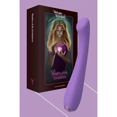 FairyGasm MerryWand violet - testmasszirozó vibrátor lila   EAN:5906196160236