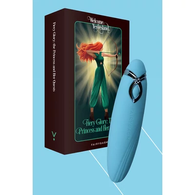 FairyGasm PleasureArrow blue - testmasszirozó vibrátor kék   EAN:5906196160274
