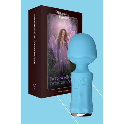 FairyGasm SecretFuntasy blue - testmasszirozó vibrátor kék   EAN:5906196160373