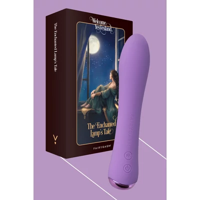 FairyGasm WowGenie violet - testmasszirozó vibrátor lila   EAN:5906196160458