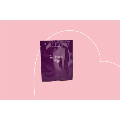 FairyGasm Toycleaner WIPE higiénai tisztitó kendő  4 ml   EAN:5906196160014