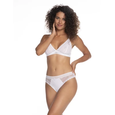 Lama L-4004ST-01 pamut bugyi mini bikini fehér 2db/csomag S - XL