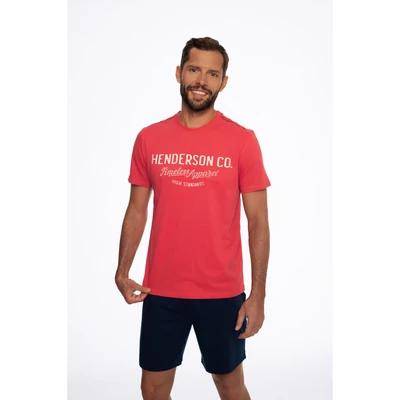 Henderson 41286 Creed red férfi pizsama 33X-M-XXL  S/S2024