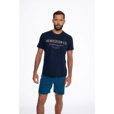 Henderson 41286 Creed navy férfi pizsama 59X-M-XXL  S/S2024