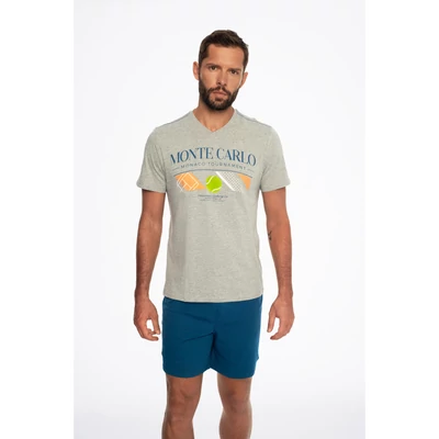 Henderson 41281 Court világosszürke férfi pizsama 09X-M-XXL  S/S2024