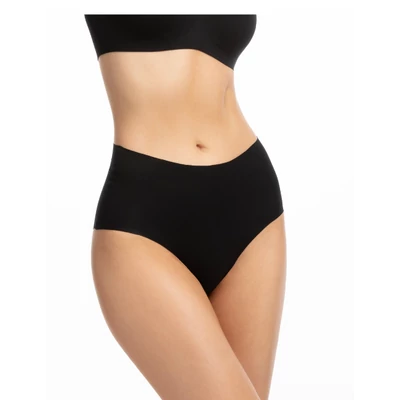Julimex Infinity Maxi panty fekete varrásnélüli bugyi S  -  XL
