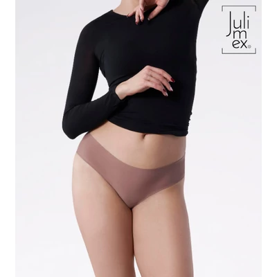 Julimex Tanga panty choco varrásnélüli bugyi S - XL