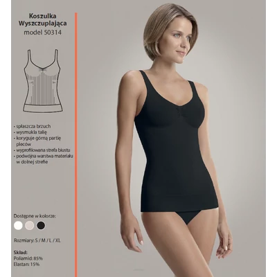 JULIMEX Plié 50314 fekete S-XL alakformáló kombiné