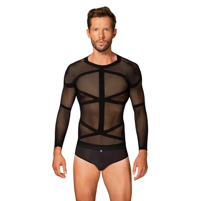 OB8851 Obsessive T101 sleeve, hosszú ujjú férfi trikó S/M/L   EAN:5901688238851