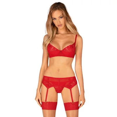 Obsessive Ingridia 3-pcs set SX/S - XL/2XL