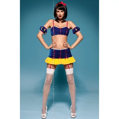OB9253 OBSESSIVE Snowwhite 6 r. jelmez S/M EAN: 5900308559253