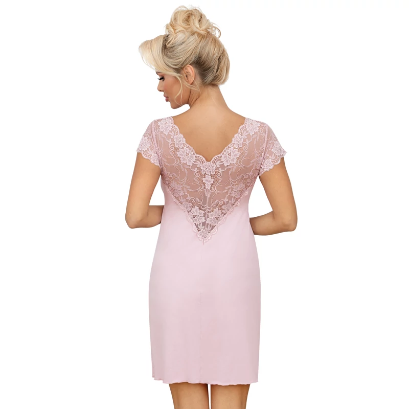 Donna hálóruházat - Ismena hálóing powder pink  L/40  A/W2024