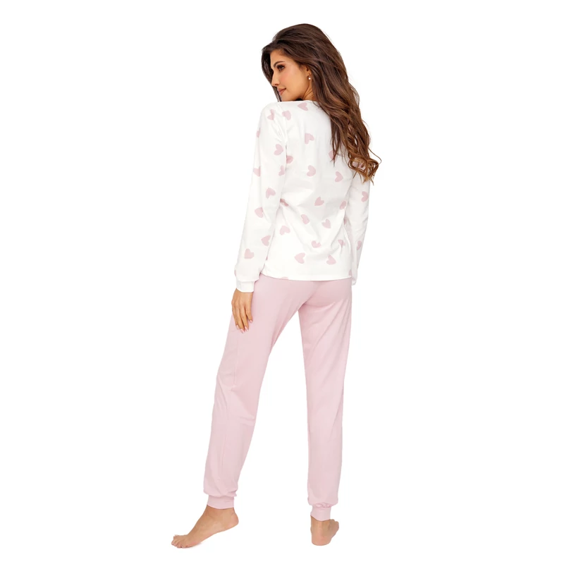 Donna hálóruházat - Sweet long pizsama  powder pink XXL/44  A/W2024