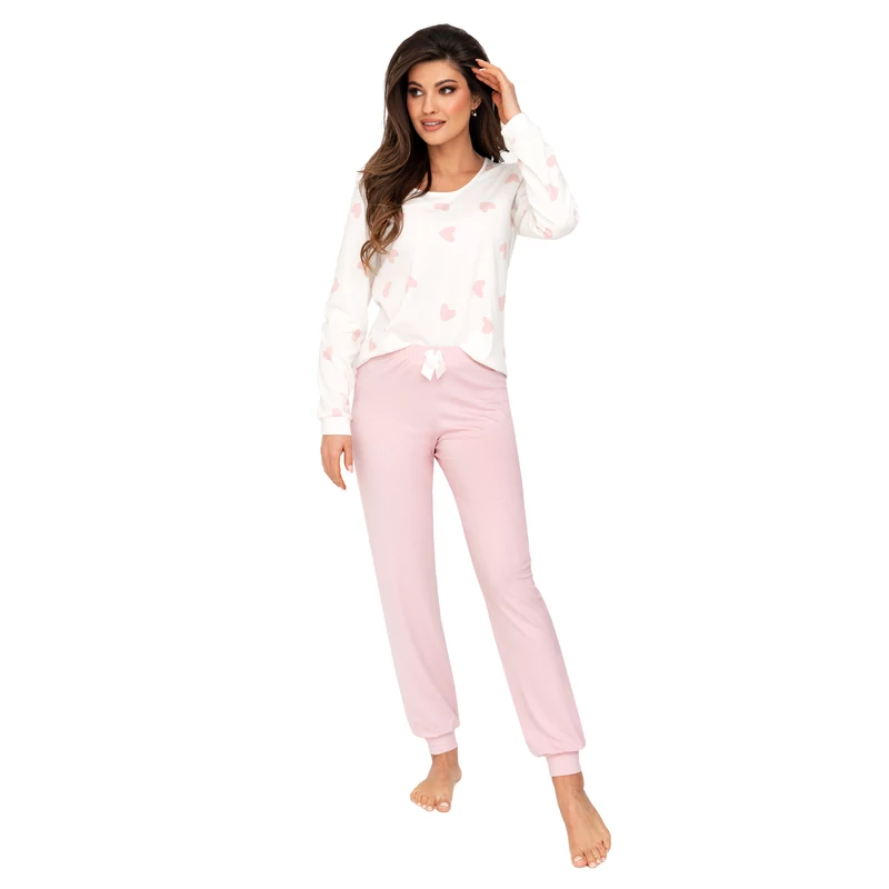 Donna hálóruházat - Sweet long pizsama  powder pink XXL/44  A/W2024