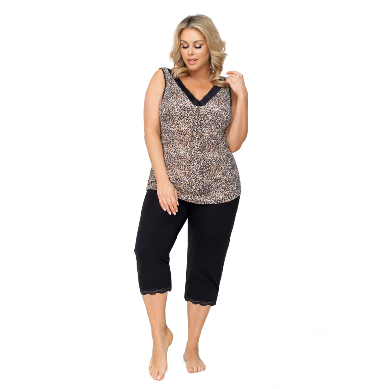 Donna hálóruházat - Omena nyári  női pizsama plus size 46   S/S2022