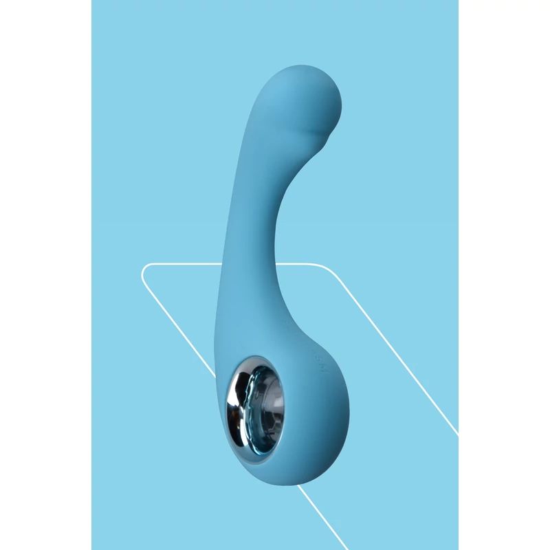 FairyGasm BraveryAward blue - testmasszirozó vibrátor kék  EAN:5906196160090