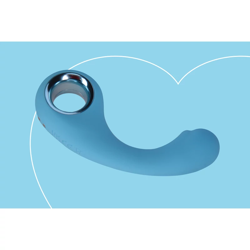 FairyGasm BraveryAward blue - testmasszirozó vibrátor kék  EAN:5906196160090