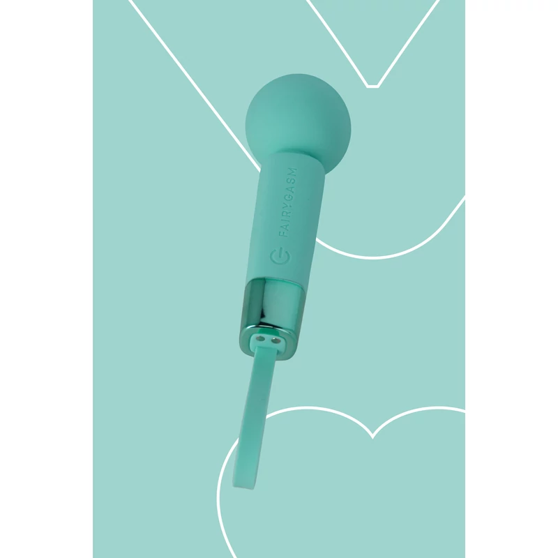 FairyGasm Pearlstasy green - testmasszirozó vibrátor zöld   EAN:5906196160250