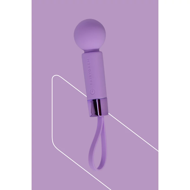 FairyGasm Pearlstasy violet - testmasszirozó vibrátor lila   EAN:5906196160267
