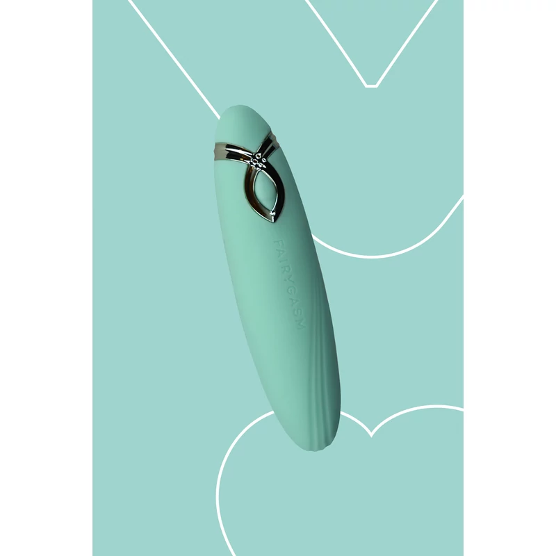 FairyGasm PleasureArrow green - testmasszirozó vibrátor zöld   EAN:5906196160281