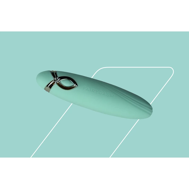FairyGasm PleasureArrow green - testmasszirozó vibrátor zöld   EAN:5906196160281