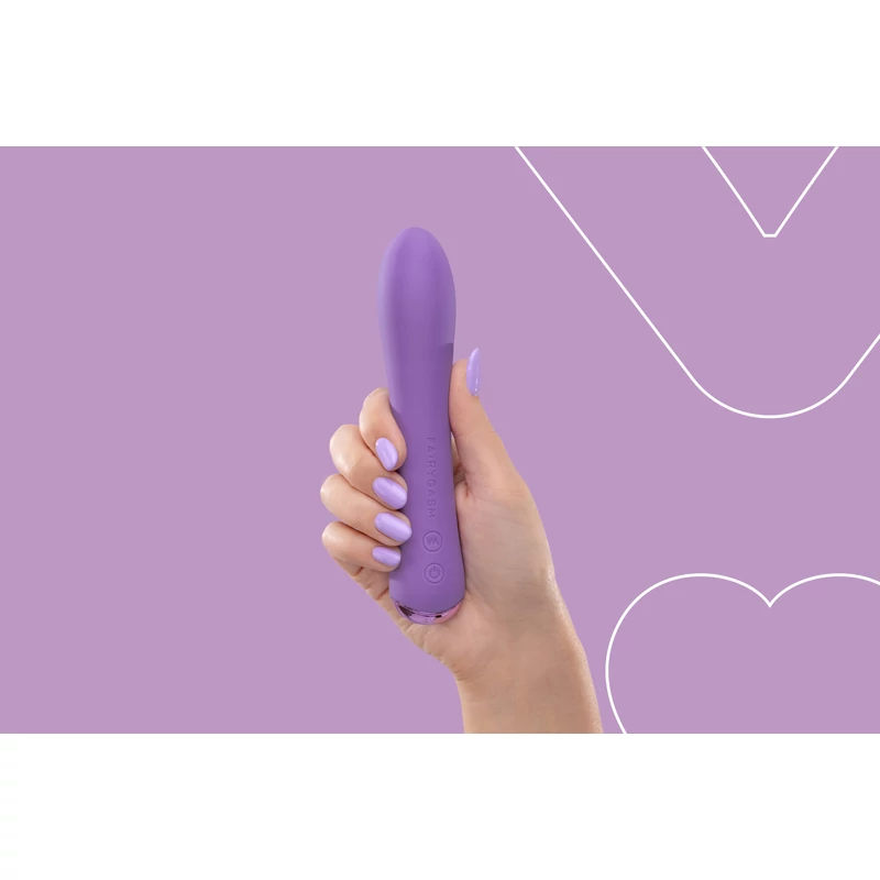 FairyGasm WowGenie violet - testmasszirozó vibrátor lila   EAN:5906196160458