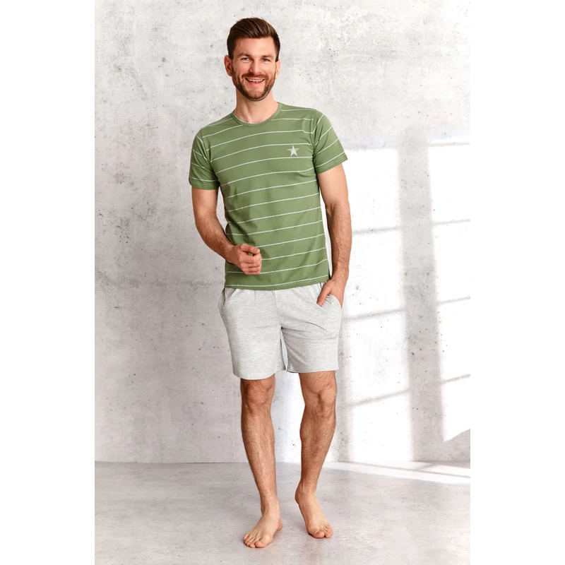 Taro 2513 BRUNO rövid fétfi pizsama          S/S21   2XL