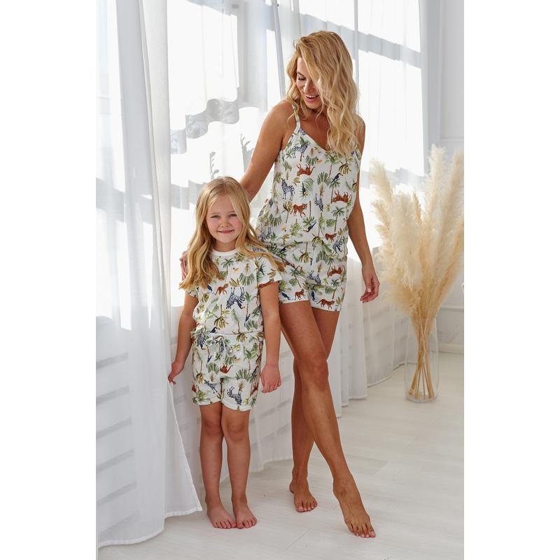 Taro 2909 DAISY rövid leányka pizsama 122-140 S/S 23