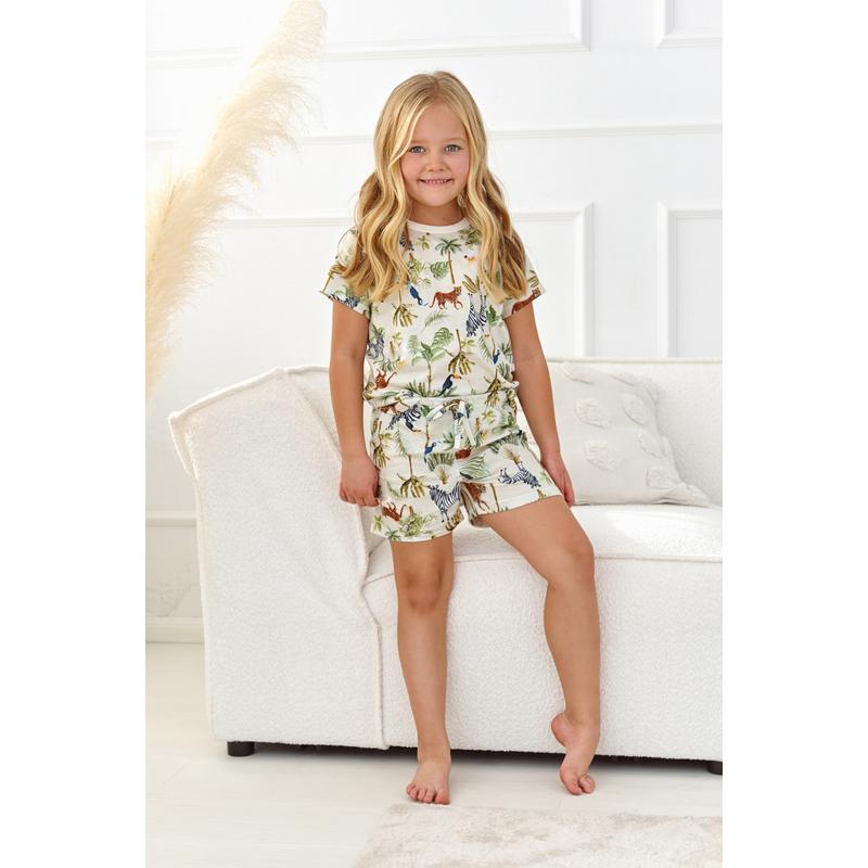 Taro 2909 DAISY rövid leányka pizsama 122-140 S/S 23