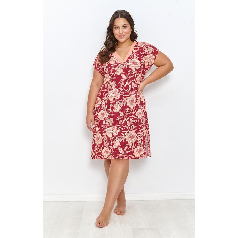 Taro 2926 BLOSSOM rövid női hálóing 2XL-3XL  S/S 23