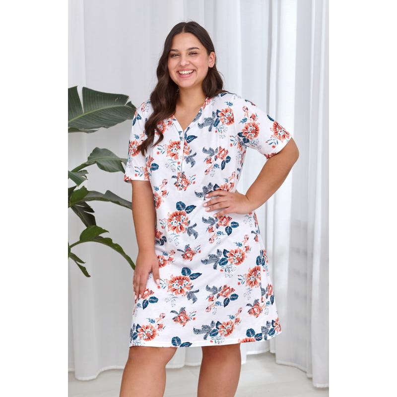 Taro 2928 SCARLET rövid női hálóing 2XL-3XL  S/S 23